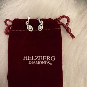Authentic Helzberg sterling silver earring